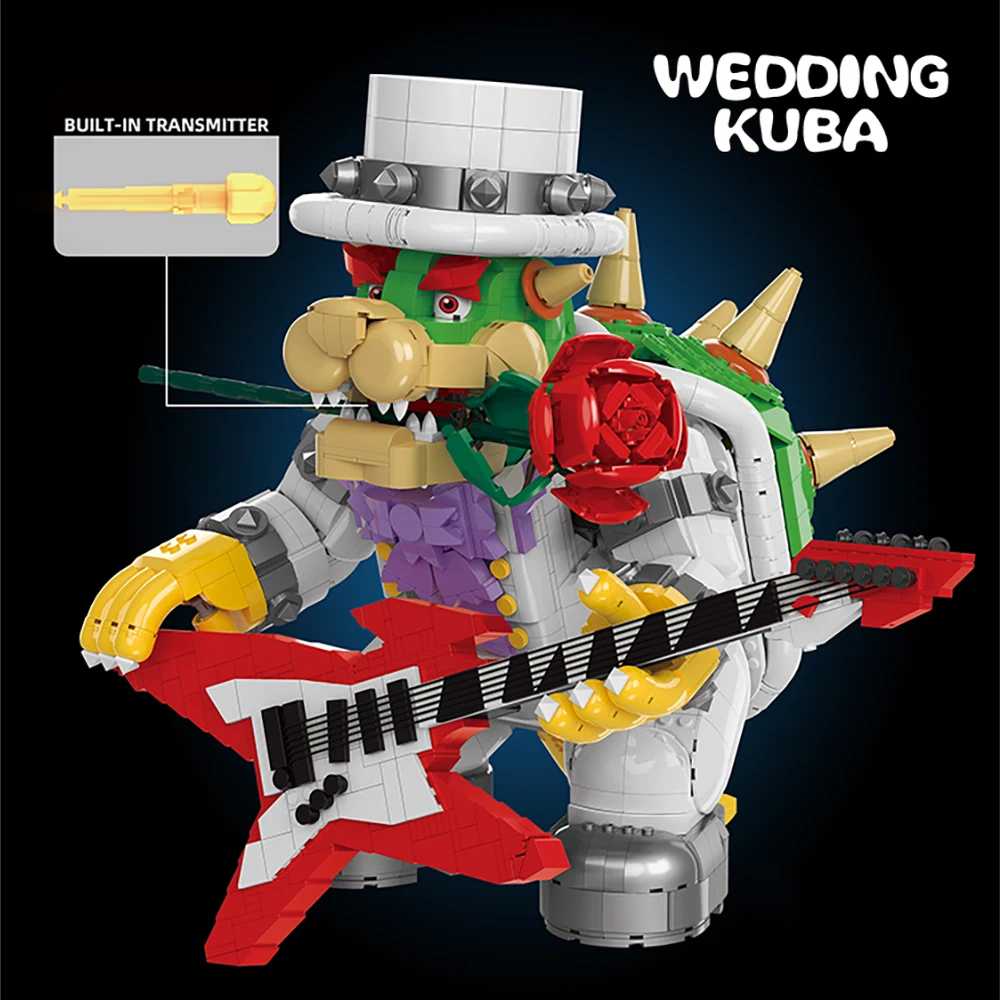 IN STOCK 3356PCS Wedding Kuba Building Blocks Bricks MOC Toys for Boys Girls Moc 71411 Display  Birthday Christmas Gift