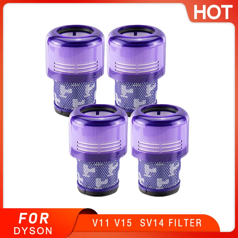 Voor Dyson V11 Koppelaandrijving V11 Dier V15 Detecteert Reserveonderdelen Stofzuiger Hepa Filter Vacuümfilters Onderdeelnr. 970013-02