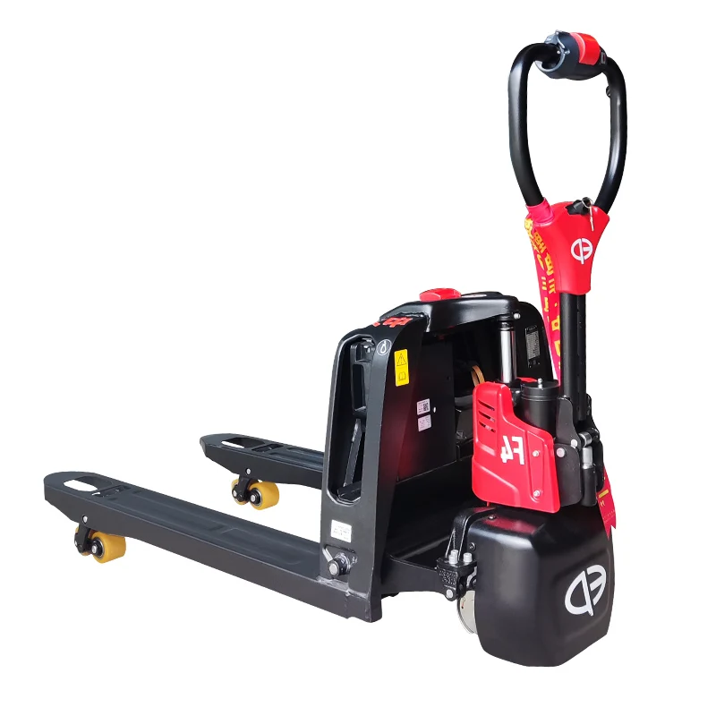 All-electric forklift hydraulic pallet handling 1.5 tons 2 tons automatic lifting fork trailer