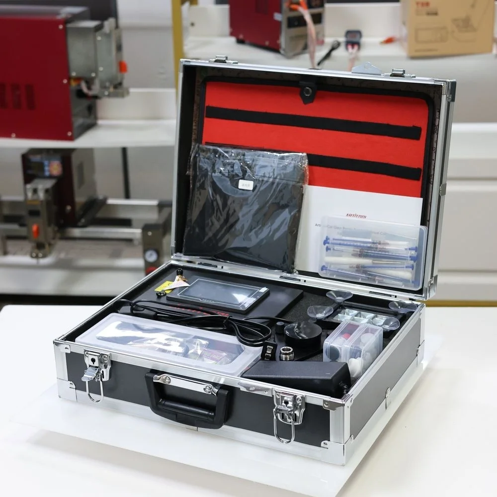 E8 Intelligent Program Version Auto Glass Repair Machine Smart Vacuum Resin Inje=ction System for Line Crack Repair