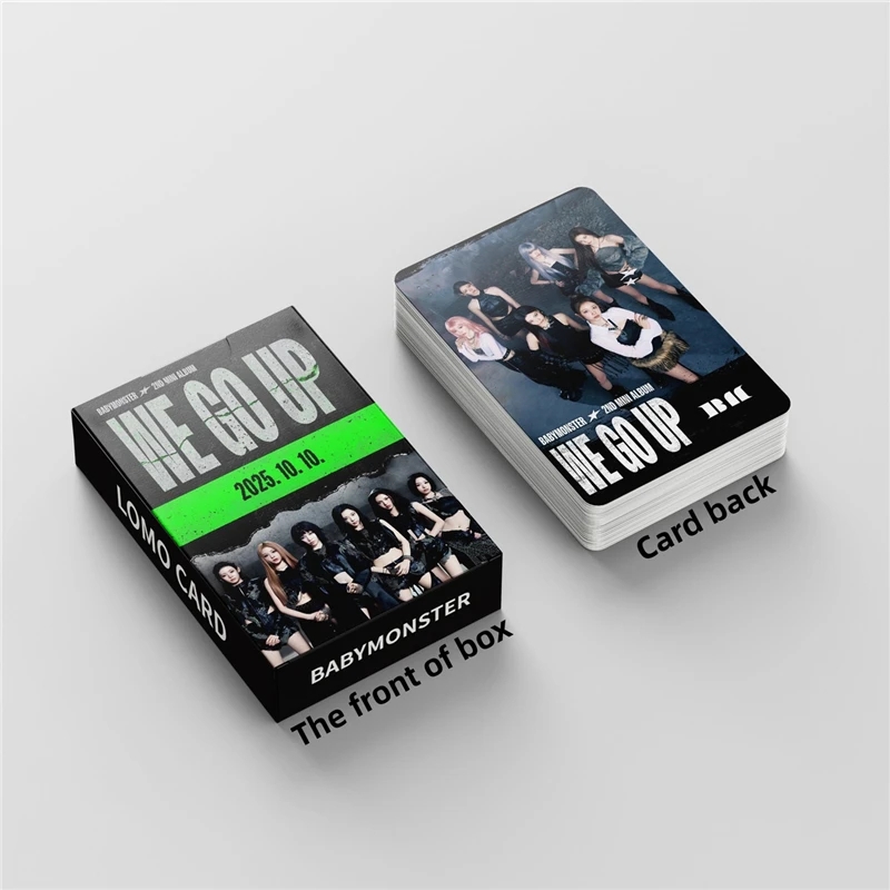 55 قطعة/مجموعة ألبوم جديد من ILLIT بطاقة LOMO بطاقة صور ILLIT BOMB MOKA WONHEE YUNAH بطاقة بريدية قابلة للجمع بطاقة تهنئة هدية للفتيات