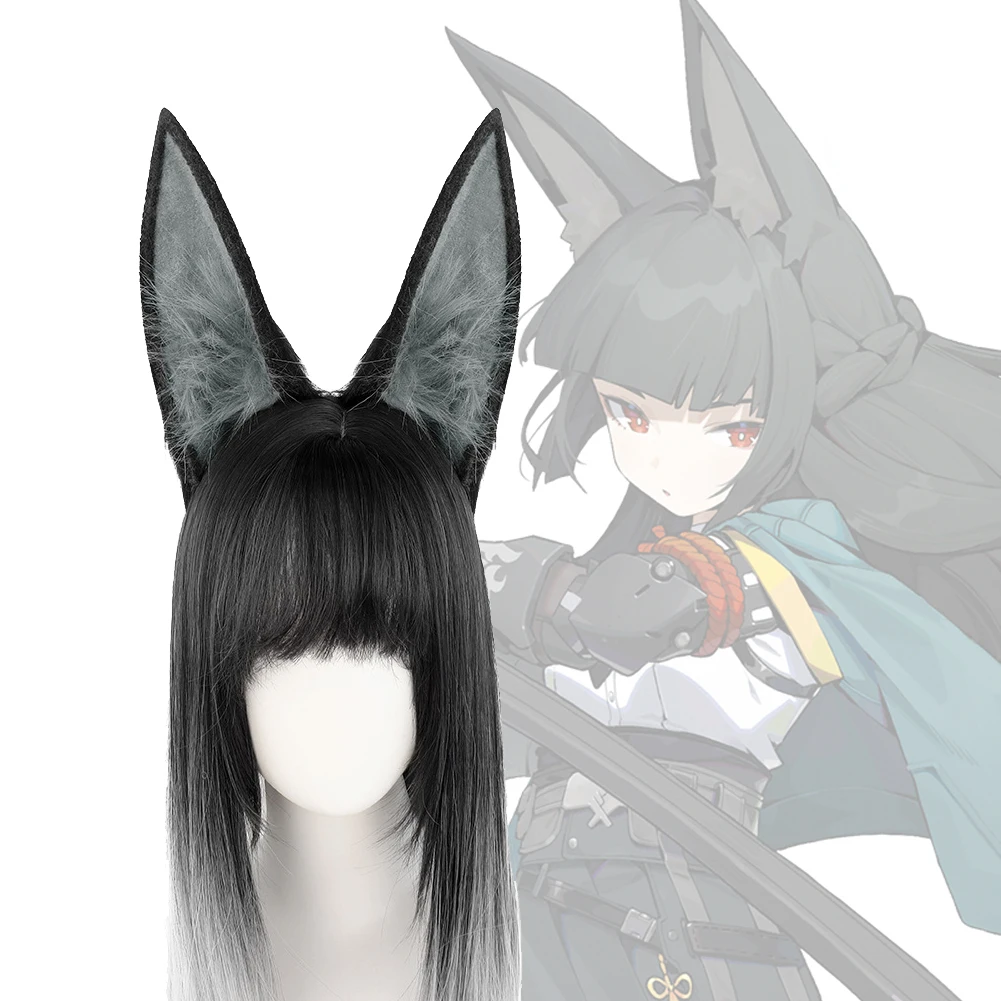 Zenless Zone Zero Hoshimi Miyabi Cosplay Ear Headband Imitation Animal Ears Hair Hoop Comic Con Prop Headdress Hair Accessories