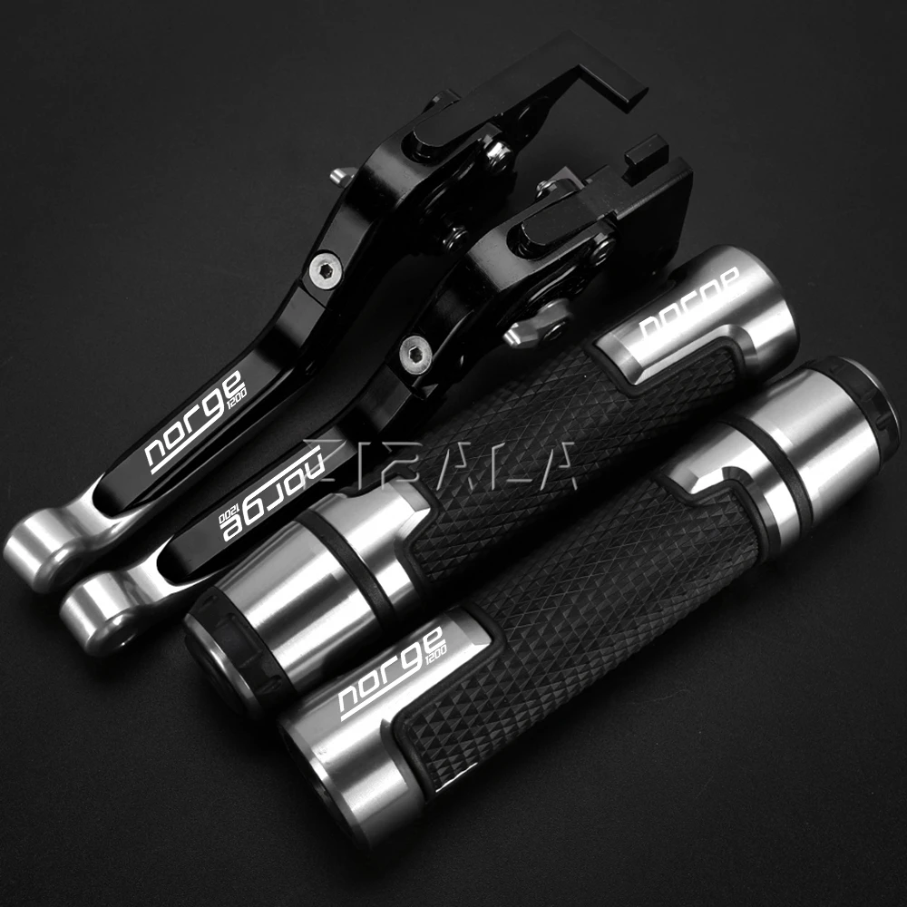 

FOR MOTO GUZZI NORGE1200 NORGE 1200 GT8V 2006 - 2015 2014 2013 2012 Motorcycle Folding Brake Clutch Lever 7/8"22MM Handle Grips