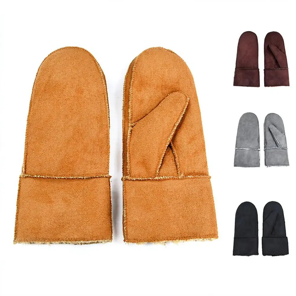Thermal Mittens Winter Outdoor Thickened Warm Gloves Waterproof Windproof Touchscreen Handwear For Skiing Cycling Commute