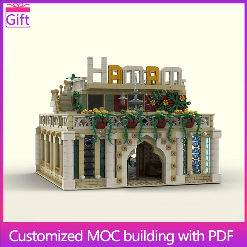 

Hot 2988 PCS large bathroom Building Block Model Children Puzzle Assembly Building Blocks Christmas Toys Birthday Festival Gift