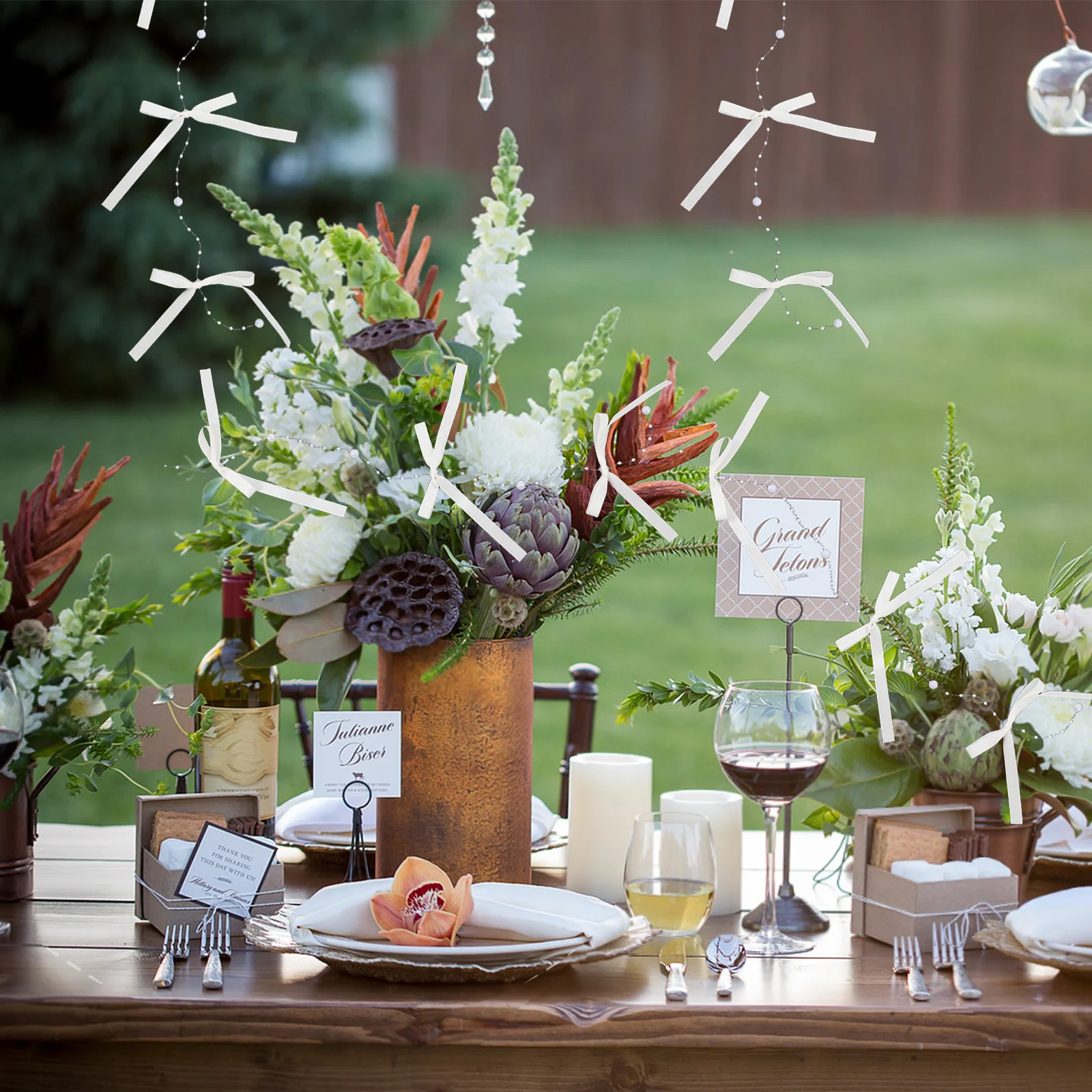 القوس مطرز سلسلة الستار الوردي مقوس شنقا نافذة المدخل ديكور لحفلات الزفاف المنزل مقهى حبة الستائر #3