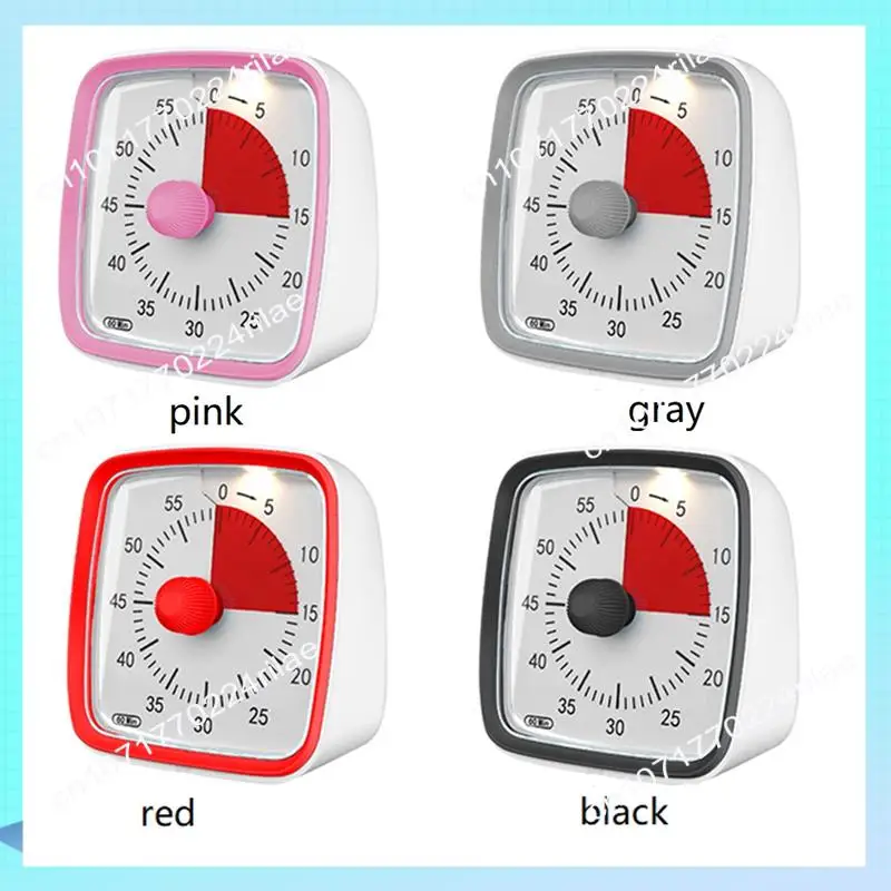 

A17Z 1 шт. 60-минутный таймер, классный таймер для детей и взрослых, инструмент управления временем для обучения, черный