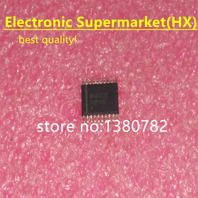 

Free Shipping 10pcs-50pcs MAX3222CUP MAX3222 TSSOP-20 New original IC In stock!