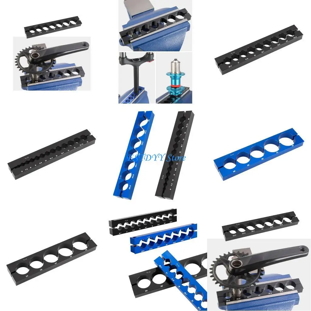 

G6DE Universals Road Bike Table Vise Clamps Aluminum Alloys Vice Jaw Clamps Multifunction Cycling Repair Tool Easy to Use