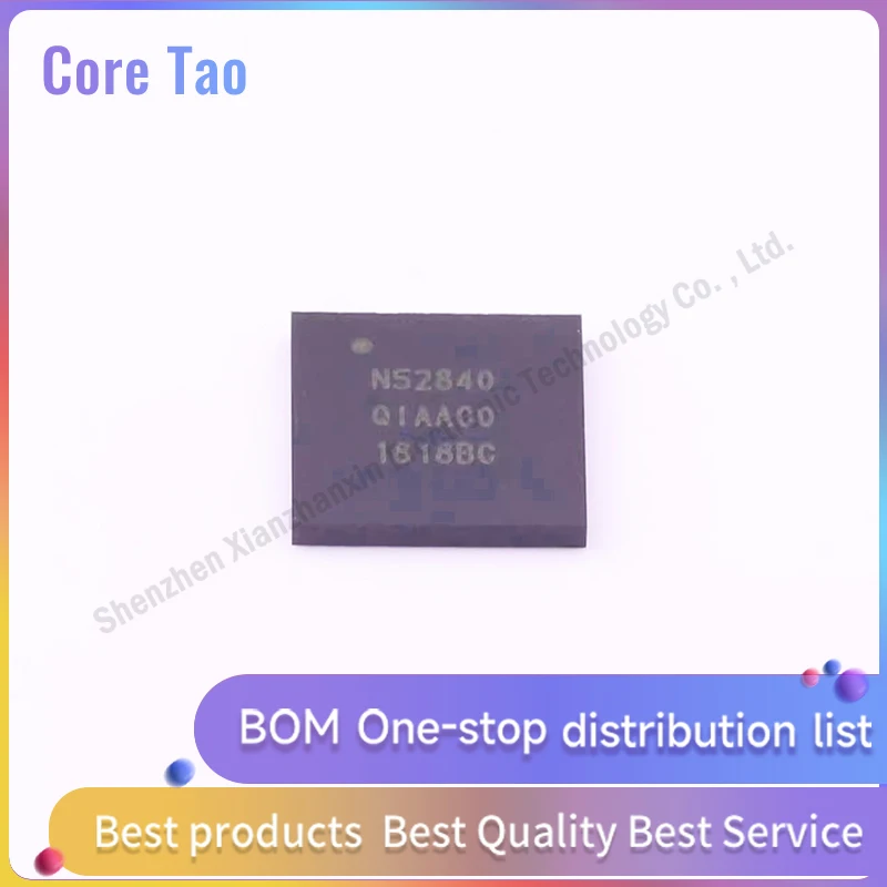 1pcs/lot NRF52840-QIAA-R N52840QIAA QFN73 Wireless transceiver Bluetooth chip 5.0 Low power 2 in stock