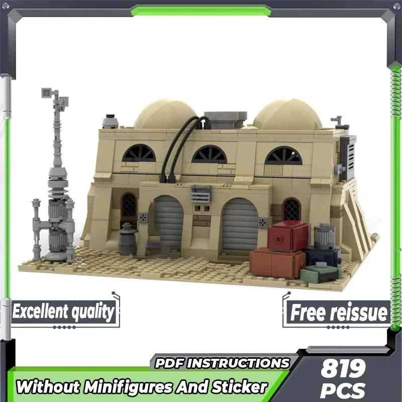 

Popular Star Movie Model Moc Building Bricks Space Desert Town Technology Modular Blocks Gifts Christmas Toys DIY Sets Assembly
