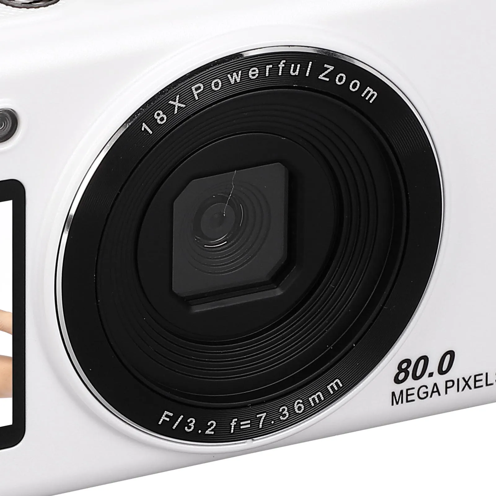 Travel Video Camera Built in Flash Rechargeable Multi Purpose 1200mah Webcam 5K Digital Camera with 64GB Card for Photography