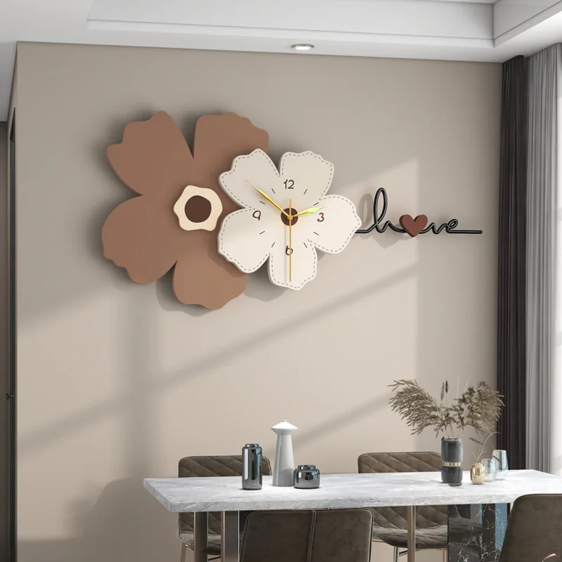 high-end fashion wall watch living room modern decorative wall clock simple aesthetic dekorache do pokoju interior furniture