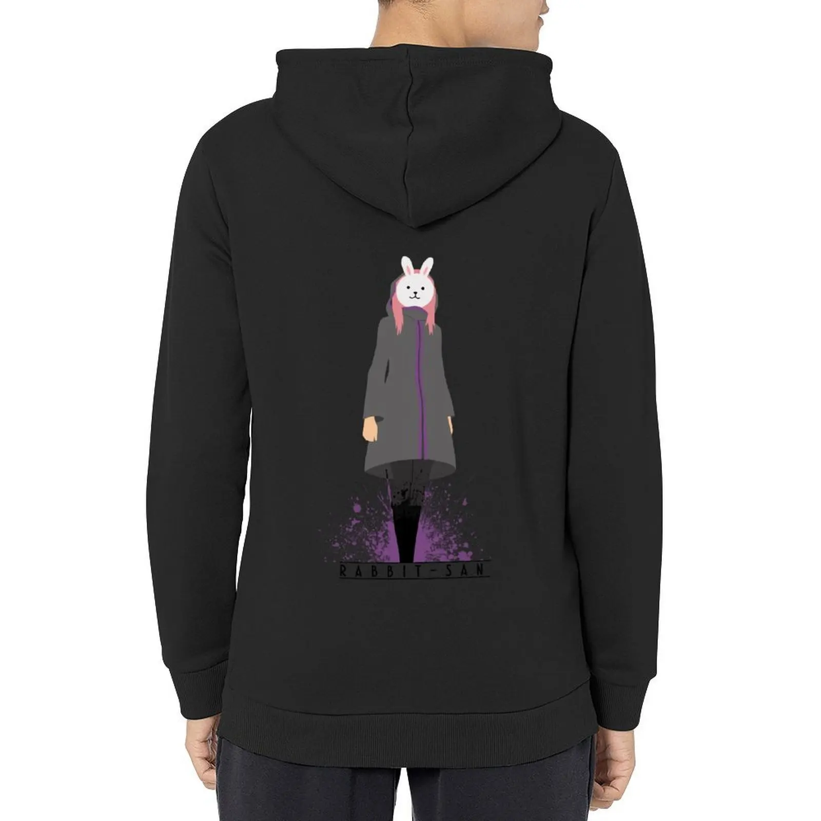 Rabbit-san Hoodie men wear mens clothing autumn jacket men men's clothing new in hoodies & sweat-shirt