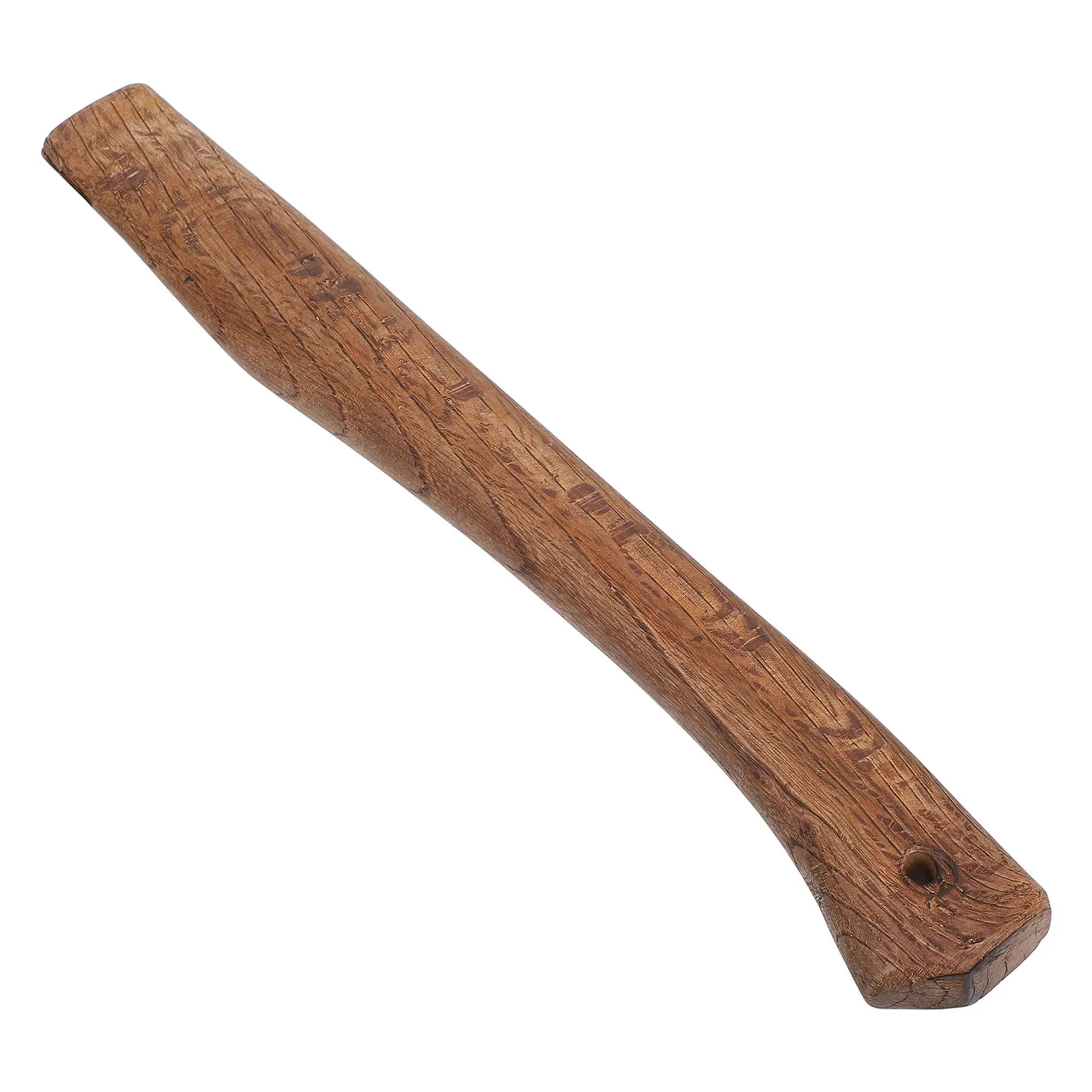 

27Cm Hardened Qiangang Wooden Axe Handle Replacement for Woodworking Hatchet Camp Precision Carving Cutting Shaping Tiger Head
