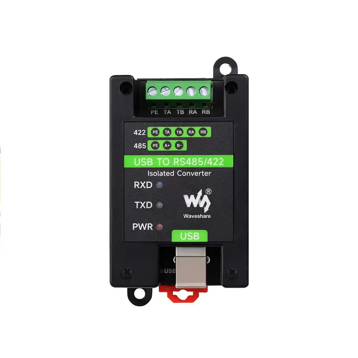 Micro Snow USB to RS485/422 FT232 module Industrial grade rail type isolated serial port conversion module