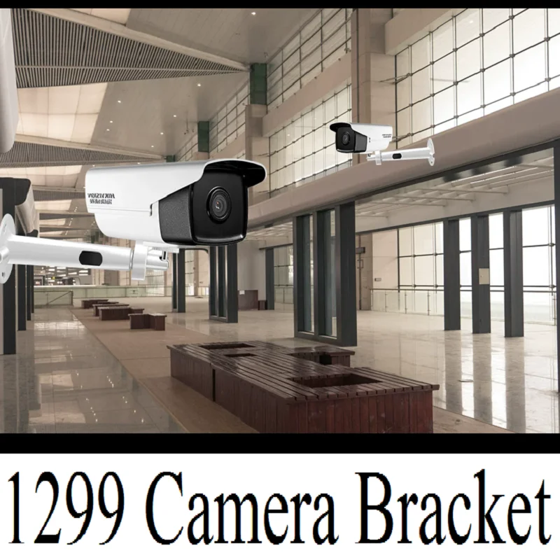 I-Type M6 Screw Thread aluminum alloy surveillance bracket, household camera base, ceiling mount, indoor and outdoor wall mount