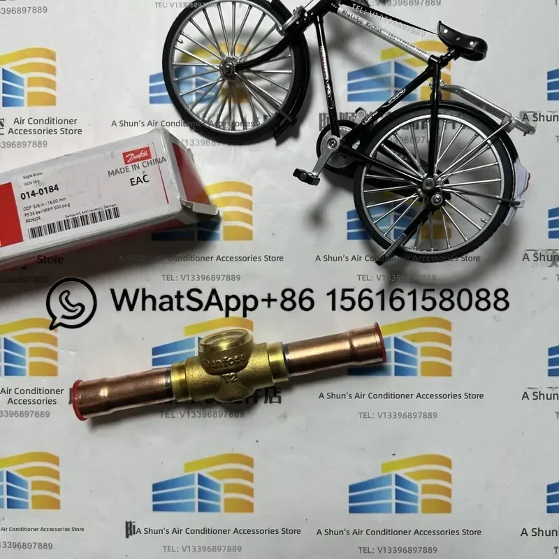 Original Danfoss SGN 16S Sight Glass 014-0184 Air Refrigeration Liquid Indicator Valve HVAC R Parts High Quality Replacement