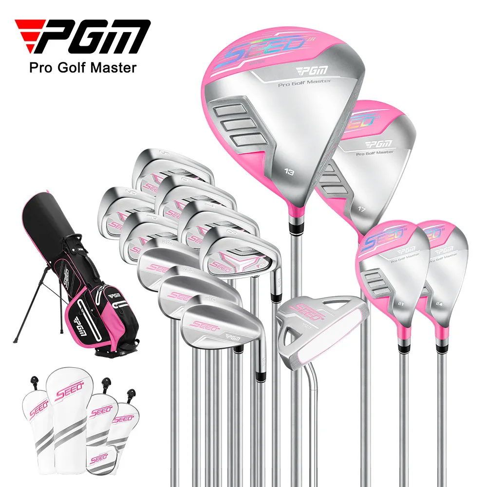 PGM SEED III Pro Kids Golf Clubs Set Junior Right Handed Titanium Steel Children Professional Match with Bag JRTG016 Wholesale