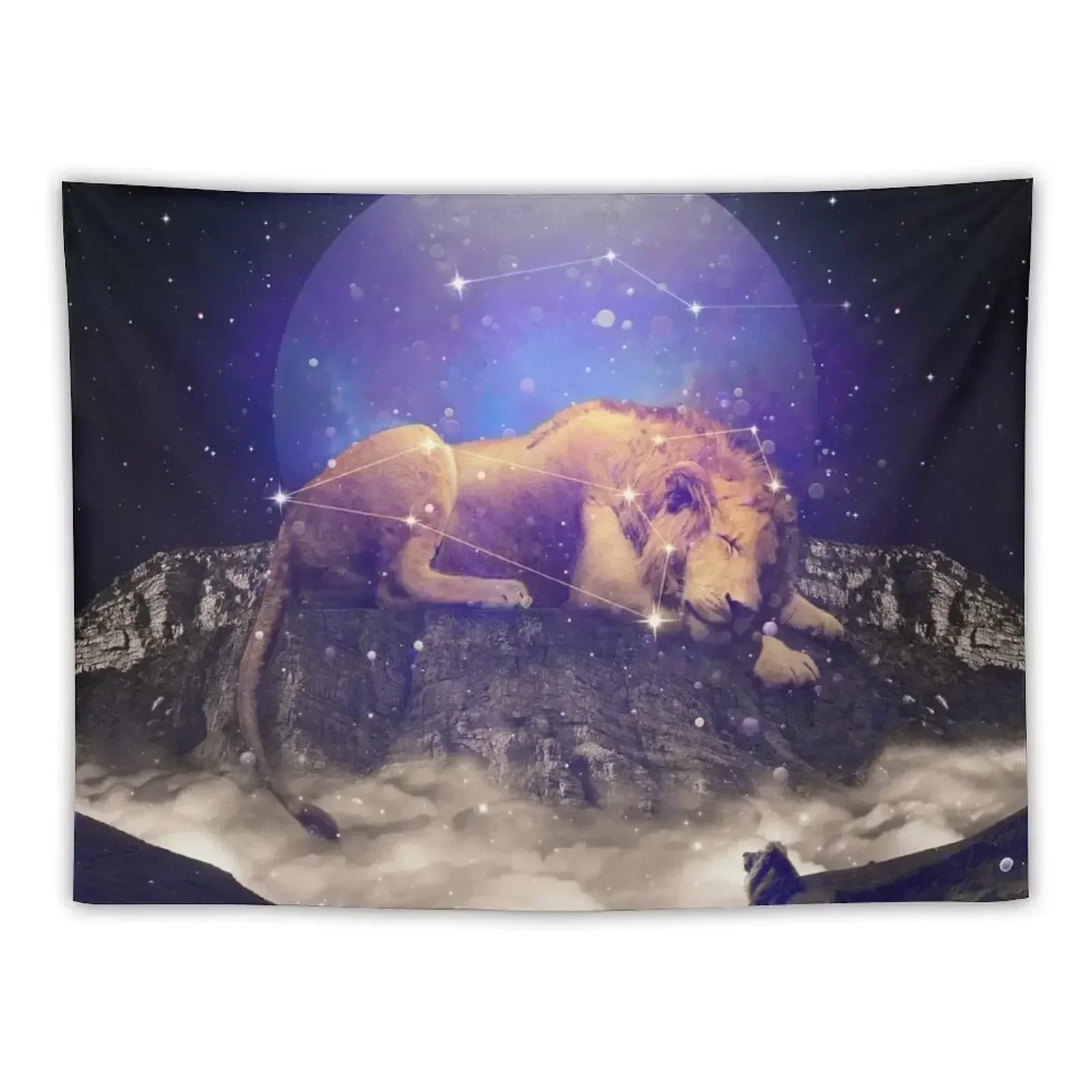 

Under the Stars III (Leo Constellation) Tapestry Decor For Room Home Decor Aesthetic Tapestry