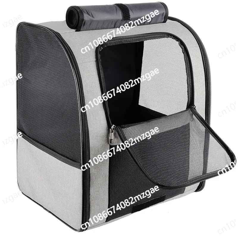 

Рюкзак-переноска для кошек и щенков: просторный, дышащий, портативный, для путешествий, для перевозки домашних животных