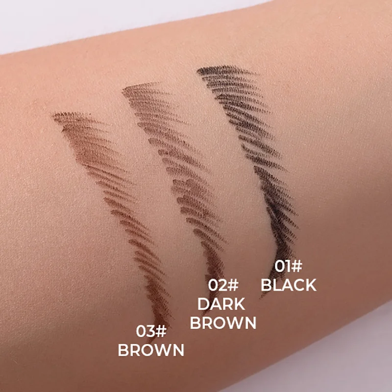6 قطع/مجموعة أقلام حواجب خشبية فائقة الدقة تدوم طويلاً ومقاومة للماء وسهلة الاستخدام، مثالية لمكياج العيون اليومي #3