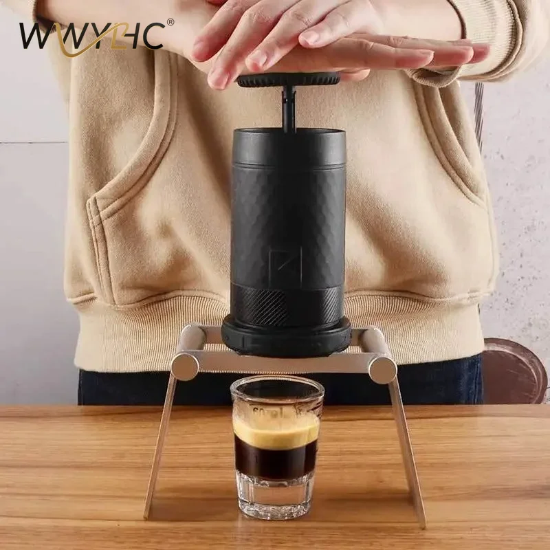 

Suitable for coffee machine bracket, hand pressure T58 hand punch folding bracket