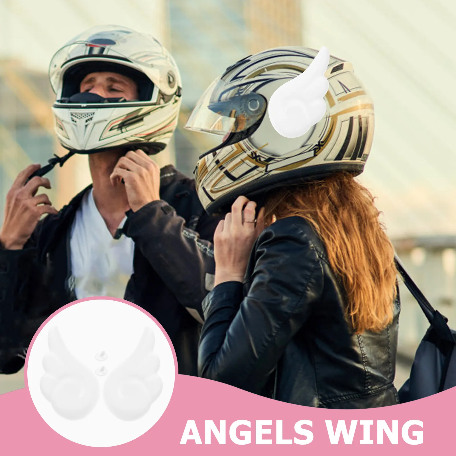 

2Pcs Angel Wings Decorations Soft Fabric DIY Headdress Accessories Craft Wings for Fairy Costume Accessories Home