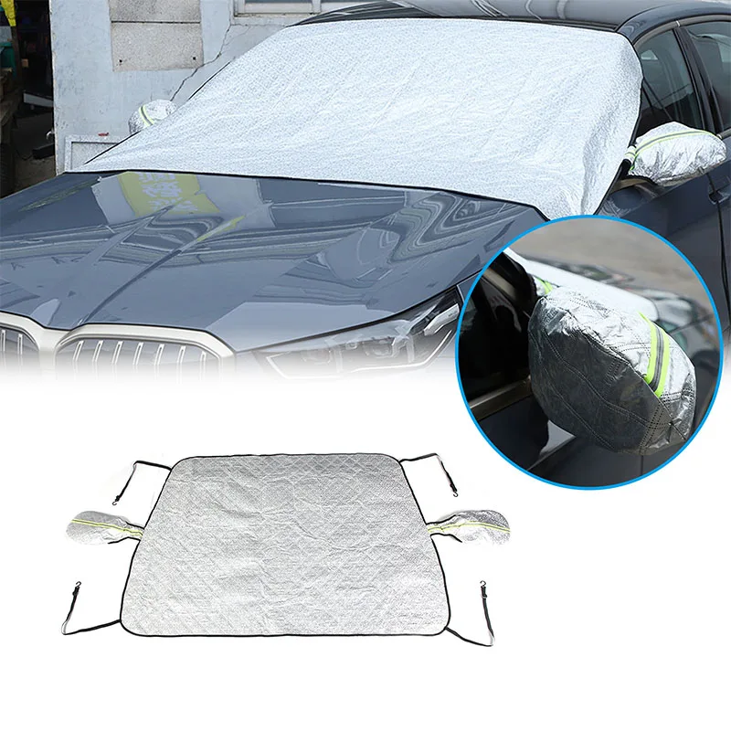 For BMW 5 Series G60 2024 Car Windshield Snow Anti Frost Cover Windproof Winter Ice Snow Shield Trim Car Accessories