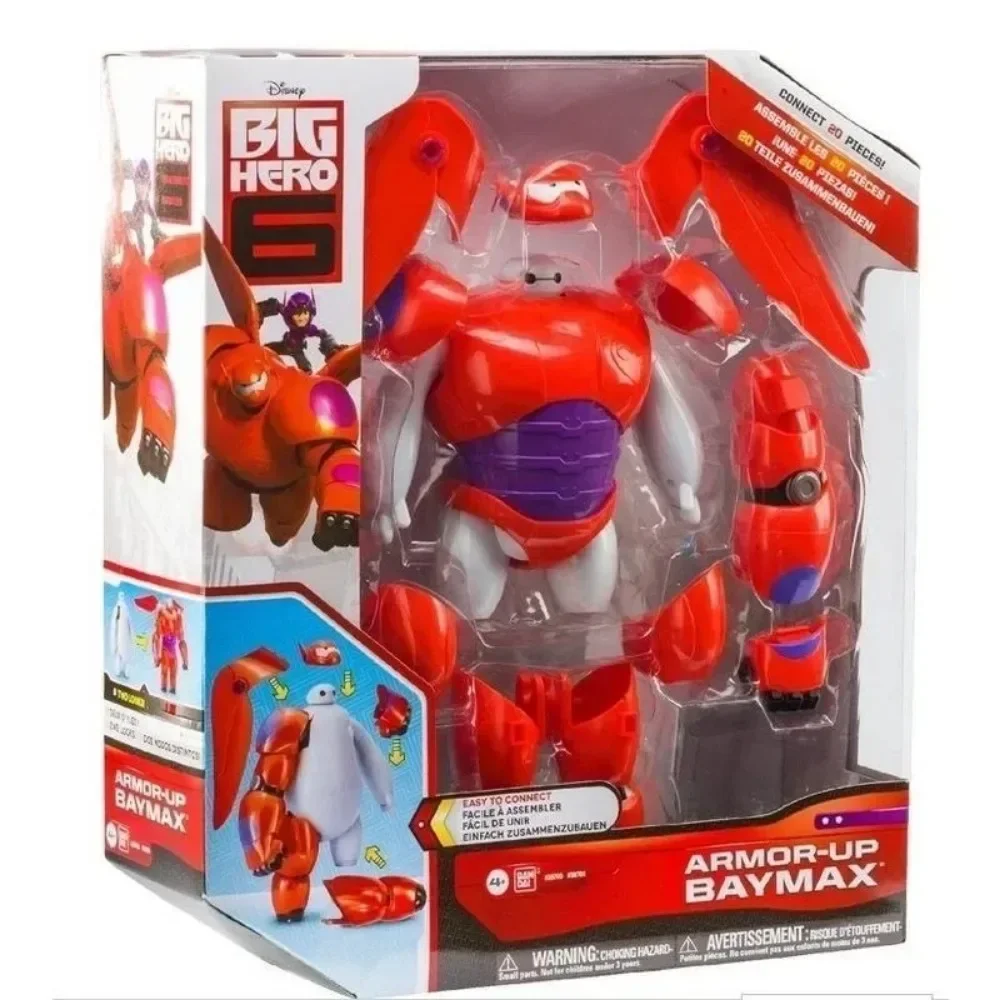 

16cm Disney Big Hero Figurine 6 Baymax Action Figure Toy Model Big White Robot Toys for Children Boy Birthday Christmas Gift