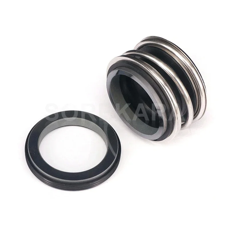 Fit for Shaft Diameter 12/14/15/16/17/18/20/22/24/25mm Carbon/SiC/NBR Mechanical Water Pump Shaft Seal Spring MG1/109