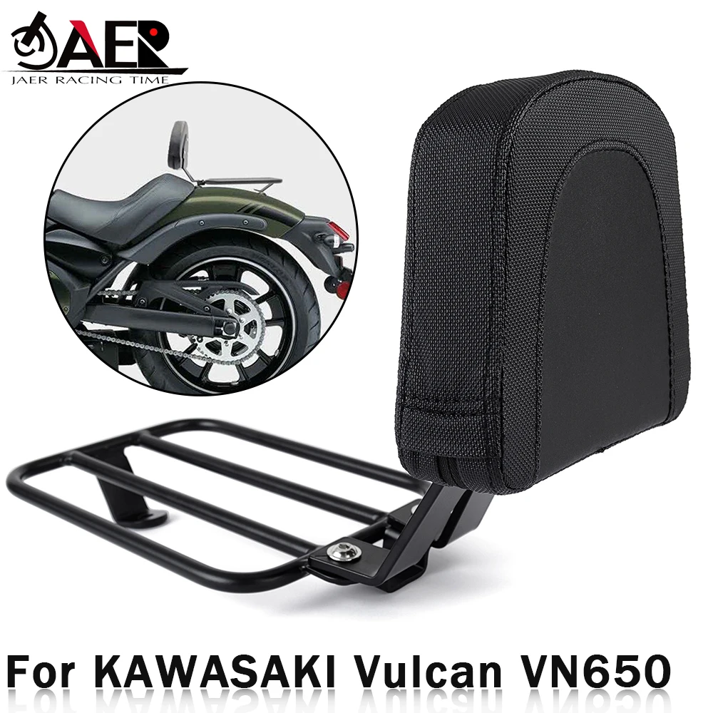 Rear Fender Luggage Rack Gloss Black Mounting Support Shelf Solo Seat for Kawasaki Vulcan VN650 2015-2021 2020 2019 2018 2017 16