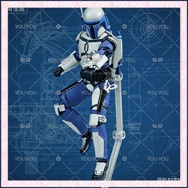 

Фигурка Bandai SHF Джанго Фетт из Star Wars, аниме-модель, игрушки для детей, подарки, оригинальная упаковка