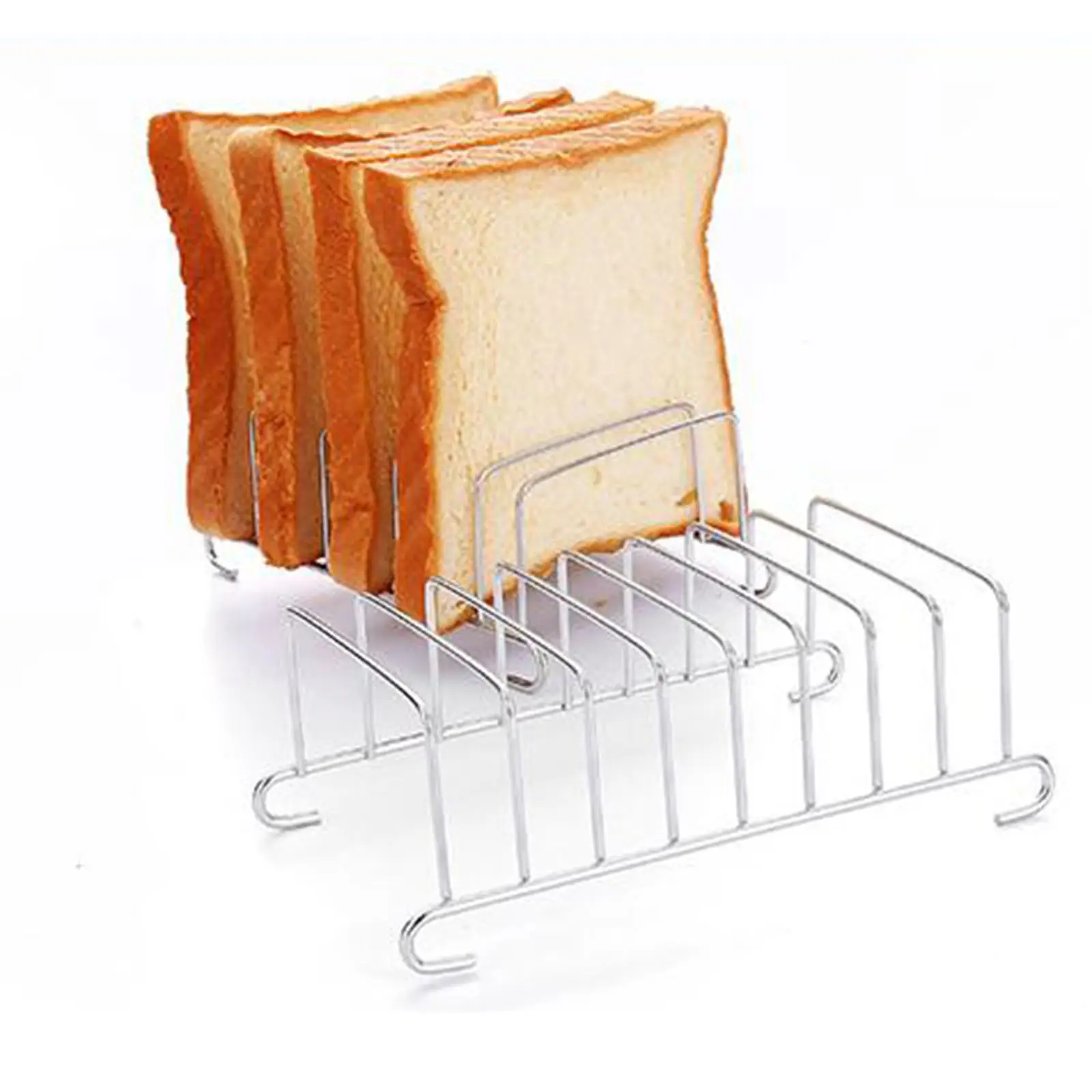 Bread Rack Rectangle Stainless Steel Tool Portable air Fryer Accessories Cooling Grid Kitchen Restaurant