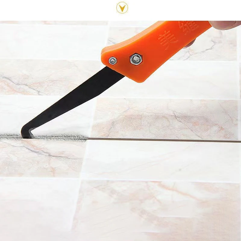  Tile Gap Hook Knife For Floor Wall Joint Cement Corner Cleaning Repair Removal of Old Grout Hand Tools Free Gift 1pcs Blade