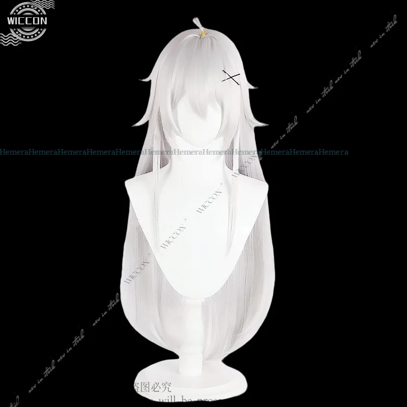 21·XXI PUNISHING: GRAY RAVEN Anime Game Interest Cosplay Woman White Wig Costume Jumpsuit Sleeve Halloween Party Accessory Props