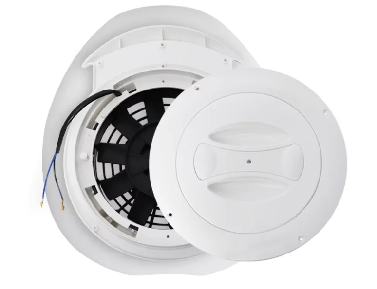 Marine Vent With Fan For Rv Trailer Caravan Side Air Outlet Ventilation Exhaust Fans Caravan Accessories