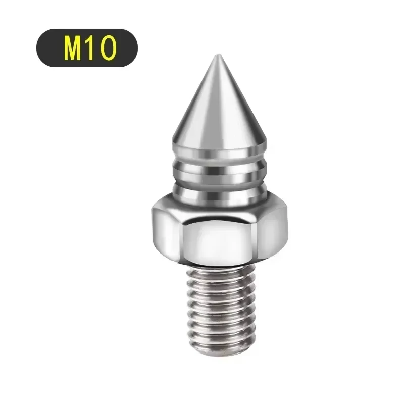 Foot Spike Stainless Steel CD Amplifier HiFi Audio Speaker Machine Stand Feet Pad Nail , M6 M8 M10 amplifier shock absorber