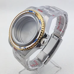 43mm watch case NH35 case Sapphire Glass Waterproof Stainless Steel Case Suitable for NH36/NH35 movement nh35 watch case