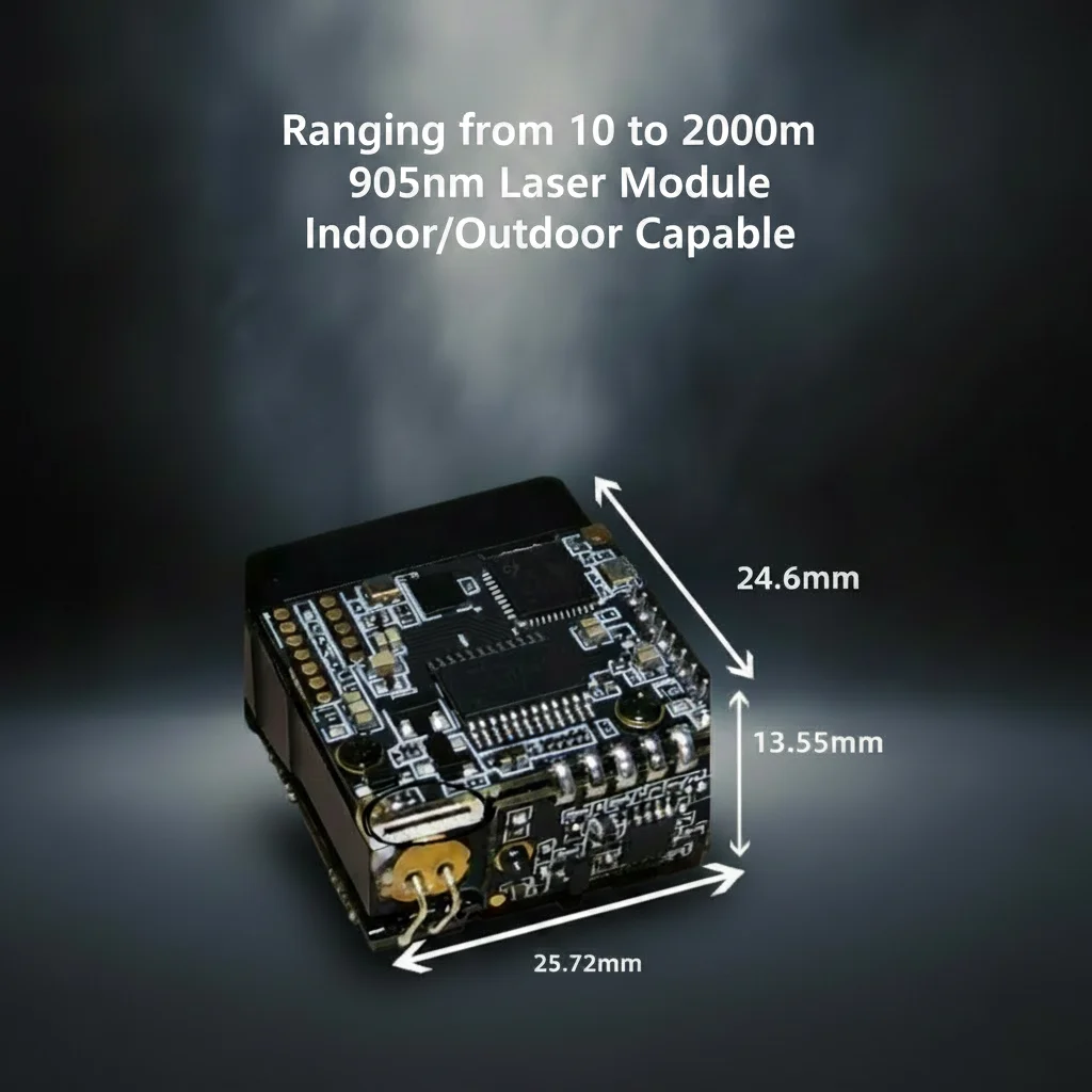 NEWXD-S2000 905nm Eye-Safe Class 1 2000m ToF Laser Distance Sensor Module for  Altitude Hold Navigation X-Dynamics
