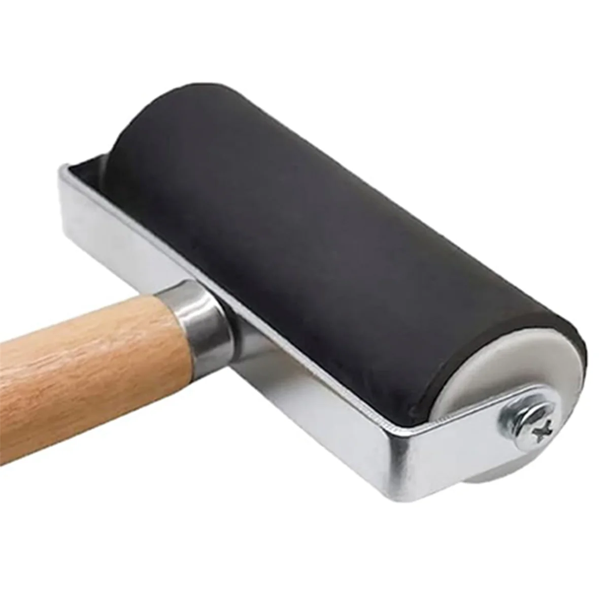 3 Pack Rubber Brayer Roller for Printmaking, Great for Gluing Application Also. Anti Skid Tape Construction Tools,4 Inch