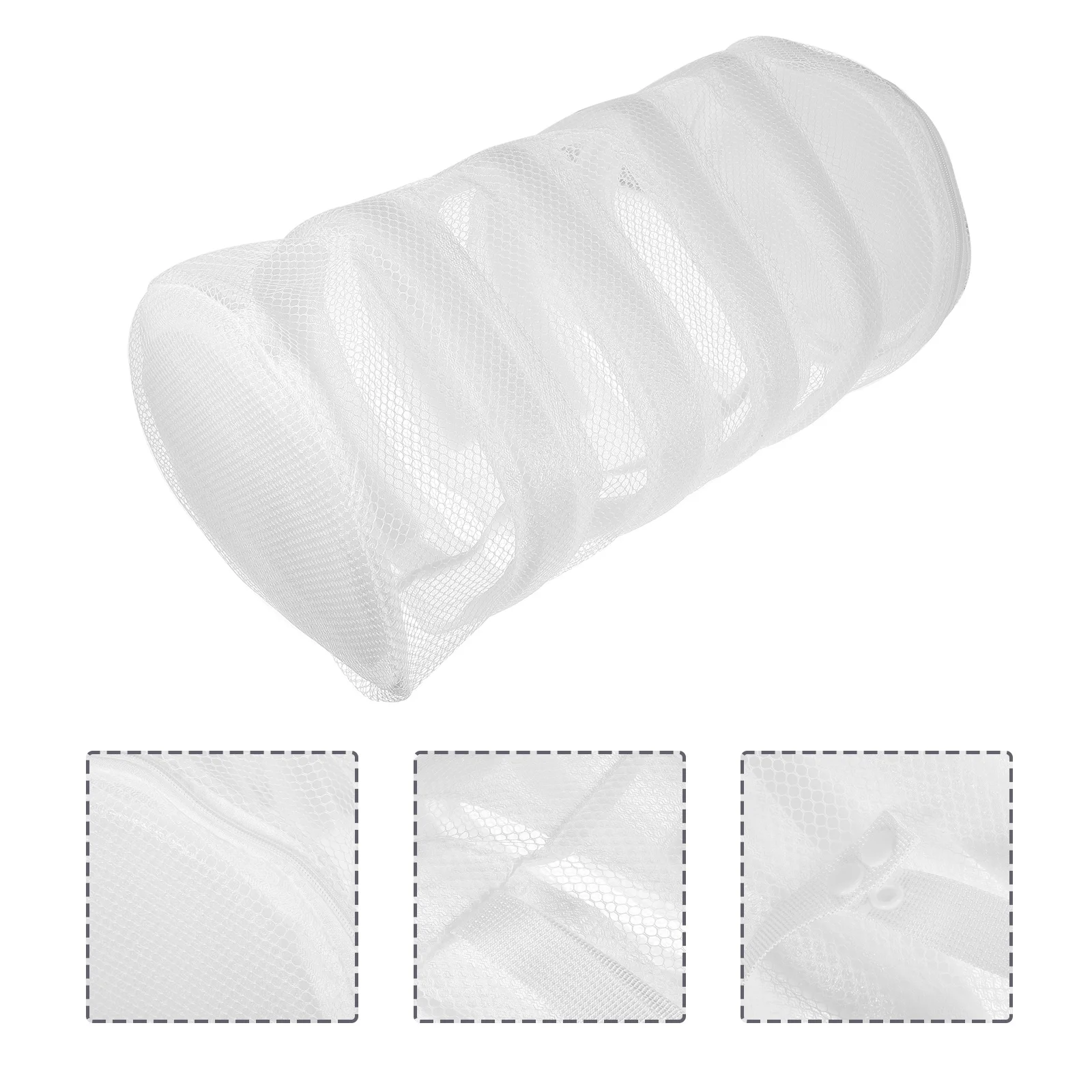 حقيبة غسيل الأحذية الشبكية المحمولة القابلة للتنفس للأحذية الرياضية وأحذية التنس ومنظم الغسيل الجاف #4