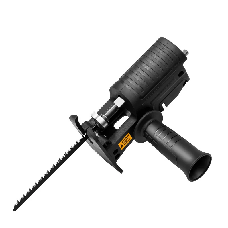 Imagem -06 - Furadeira Elétrica Modificada para Reciprocating Saw Adapter Chave de Fenda Cabeça de Conversão para Madeira Ferramenta de Corte de Metal com Lâmina