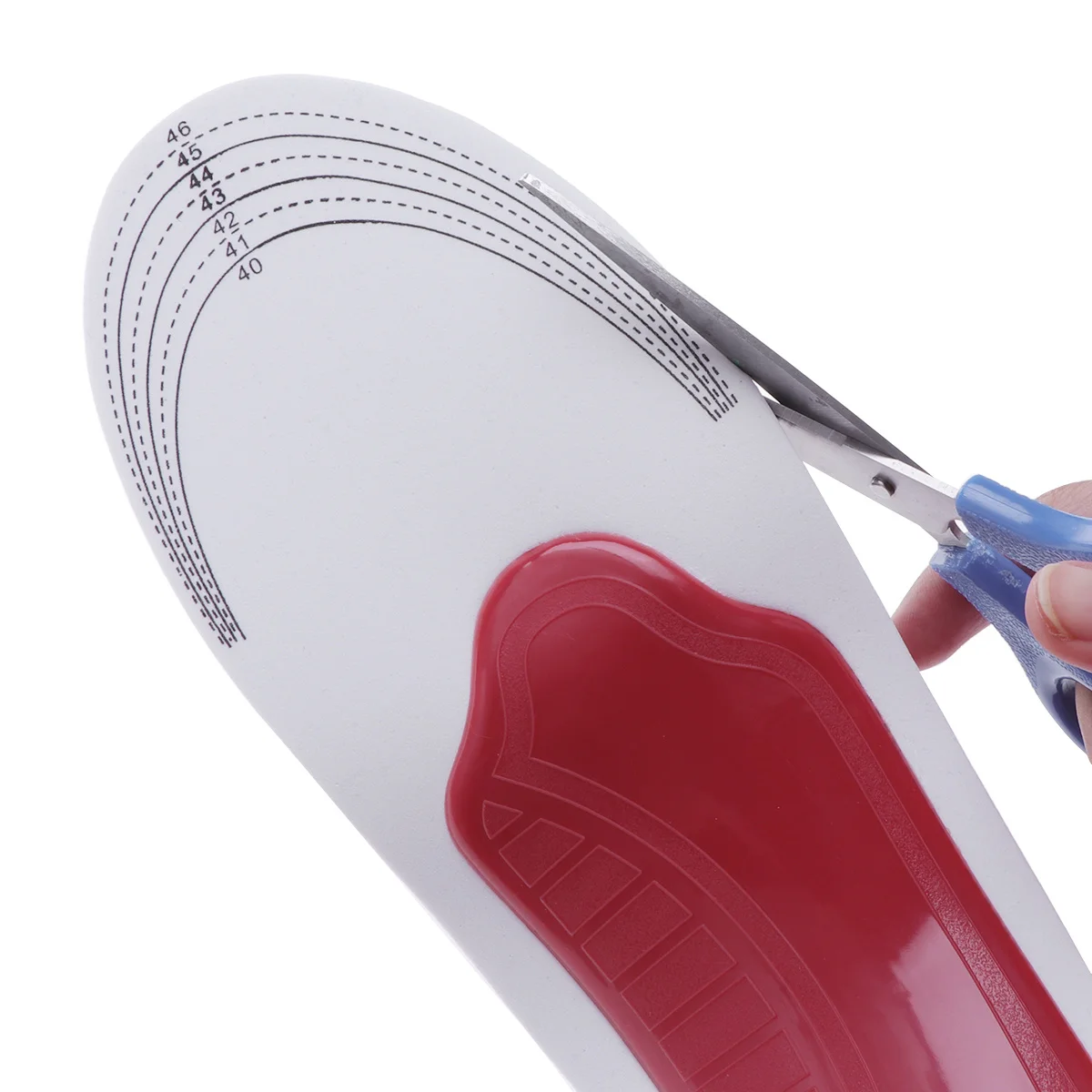 

1 Pair Arch Support Insoles For Flat Feet Orthotics Sweat-Absorbing Foot Pad Motion Control Eva Base Breathable Inside Shoe