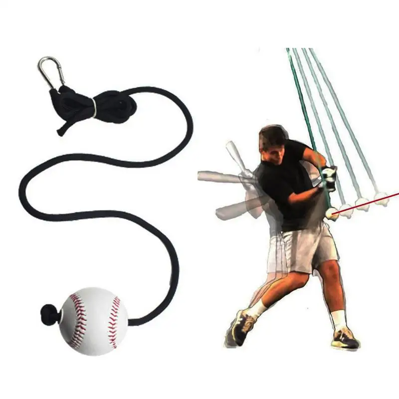 Baseball Trainer Batting Training Equipment Hit The Swing Supplies Softball Child Outdoor Practice Assistance Training Rope tool