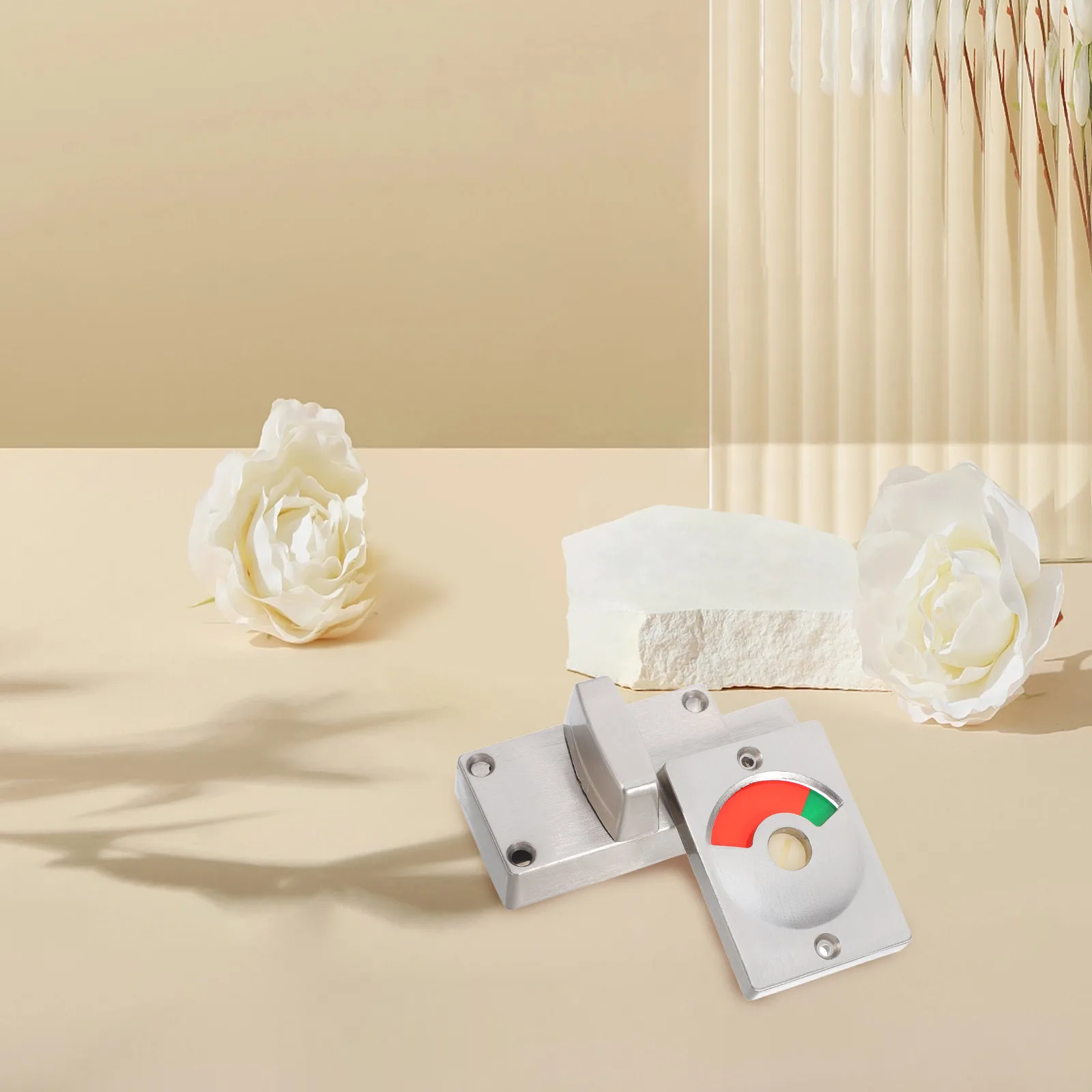 1 set 1 set indicatorslot voor openbaar toilet badkamer kraam deurgrendel commercieel deurslot bezet leeg teken