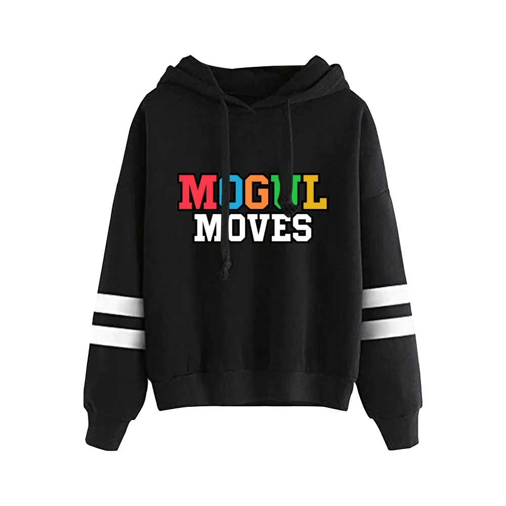 

2026 Ludwig Merch Mogul Moves Hoodie Unisex Pocketless Parallel Bars Sleeve Sweatshirt Men Women Pullover Casual Style Clothes