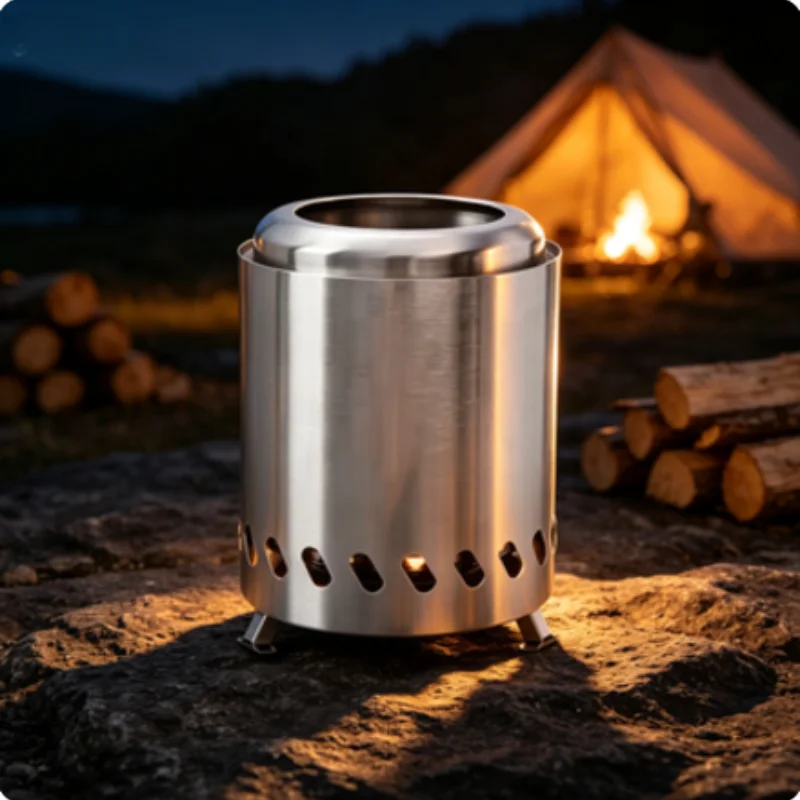 mini-smokeless-stainless-steel-wood-stove-portable-outdoor-camping-fire-stove