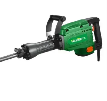 NewBeat - Martillo Demoledor Eléctrico Industrial de 1500 W PH65 para Demolición de Paredes, Taladro Demoledor de Alta Potencia
