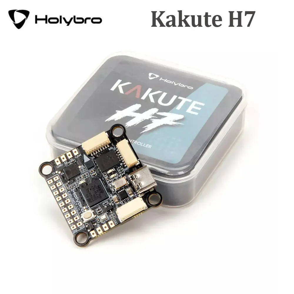 HolyBro Kakute H7 V1.3 MPU6000 H743 Flight Controller Dual BEC Baro OSD Onboard Bluetooth 30.5X30.5mm 2-8S for RC FPV Drone